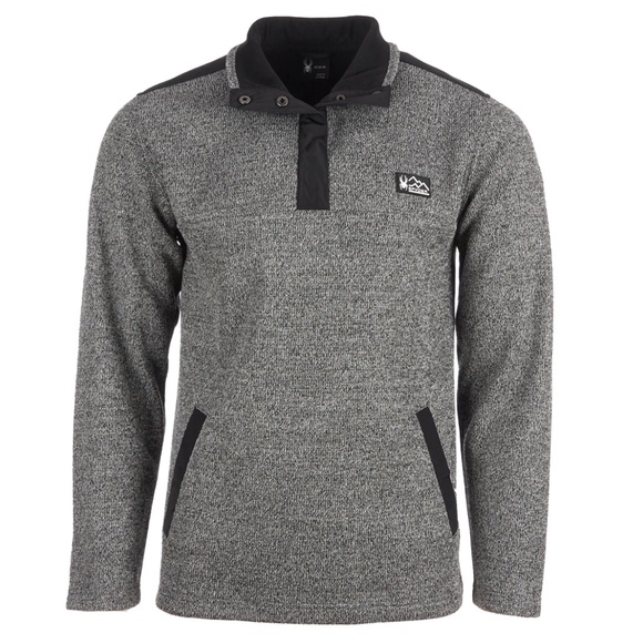 Spyder Other - Spyder Bonded Sweater Fleece Shirt - Snap Neck, Long Sleeve